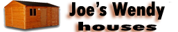 Joe's Wendy Houses Logo